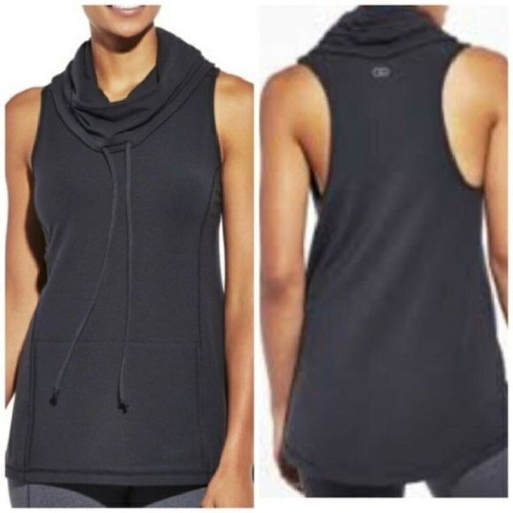 Calia by Carrie Underwood effortless cowlneck funnel neck sleeveless top small